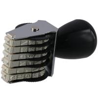 Tampón De Número Personalizado Rollo 4, 6 O 8 Dígitos Stamps De Negocios Para La Oficina Material De Goma Y Plástico Tamaño 9*2*2cm - details 16
