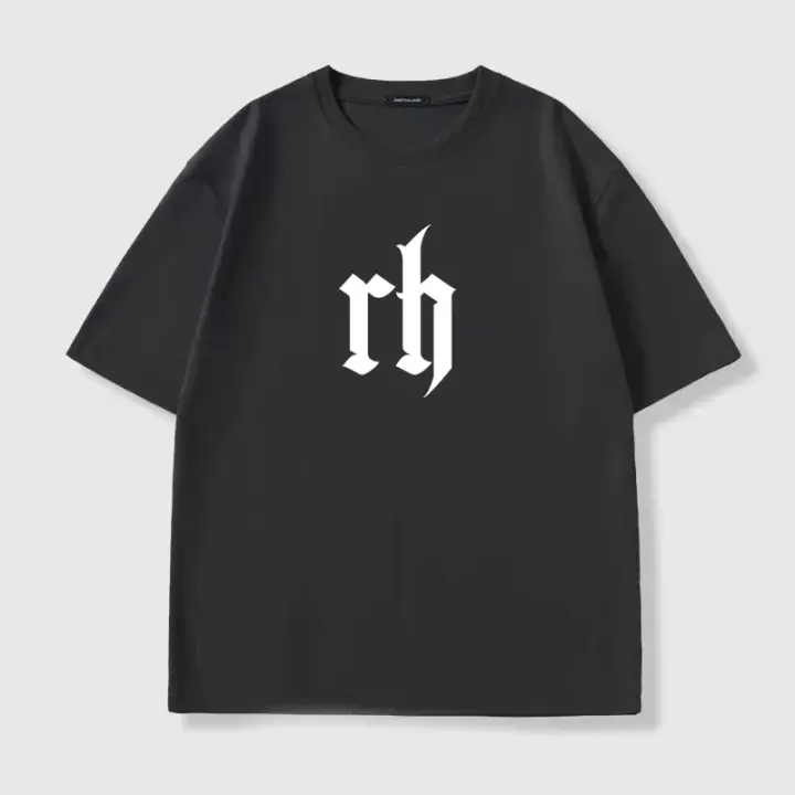 Camiseta De Algodón De Calidad Superior Para Hombres Verano 2025 Estilo Casual Impresión Grande Cuello Redondo Manga Corta Y2k Para Uso Diario - 1