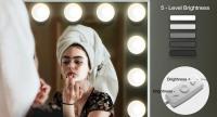 Bulbo De Lámpara De Espejo De Vestíbulo LED Iluminación De Maquillaje Para Mesa De Vestir Iluminación Nocturna Decorativa Para Dormitorio Regulable Sin Pasos - details 1