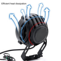 Bocina Y Faro De Bicicleta Eléctrica De Aluminio Ajustable Para Ciclismo Seguridad Nocturna Accesorios De Iluminación Frontal Para Vehículos Eléctricos - details 3