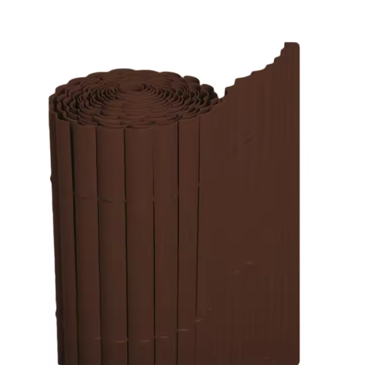 Bonerva | Cañizo Pvc Media Cara Chocolate |  Rollo 1x3 Metros - 1