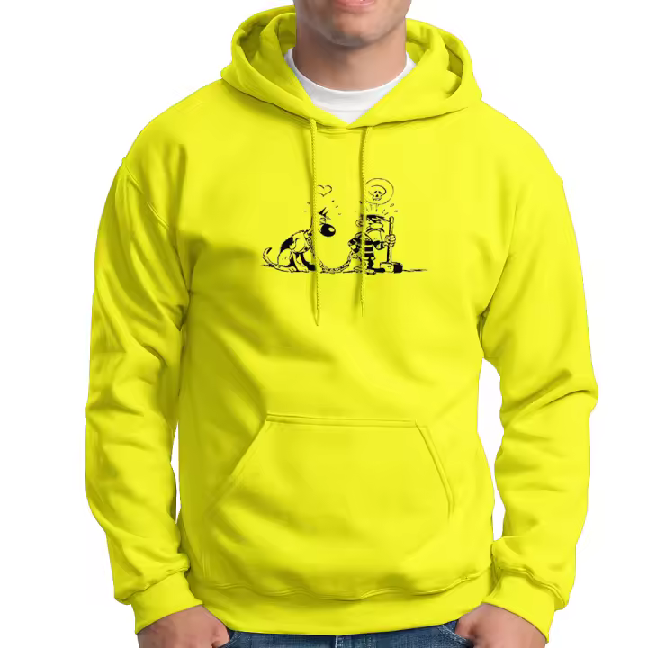 Sudadera con capucha Lucky Luke. Hermanos Dalton. Joe. Jack. William. Averell. Rantamplan. Jolly Jumper. Varios colores. Todas las tallas. - 1