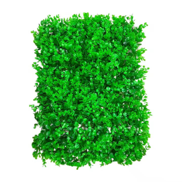 Setos Artificiales Realistas Floral Privacidad Verde Panel de Decoración de Pared 5 MODELOS Césped Simulado para Exterior Alhadilla Valla Falsa Panel Celosía Decoración Pared Medidas 40x60cm - 1