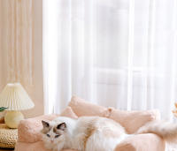 Cama De Gato Invierno Plush Sofá Para Perro Cama De Mascota Lavable Caliente Nido De Perro Almohadilla De Gato Muebles Para Mascotas Cómodos Y Gruesos - details 0