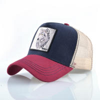 Gorro De Béisbol De Moda Con Bordado De Lobo Snapback Hip Hop Gorro De Campero Transpirable Para Hombres Y Mujeres Protección Solar Para Exterior - details 12