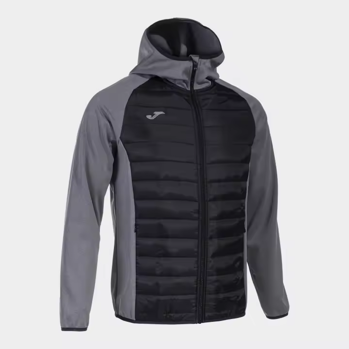 Chaqueta Soft Shell Hombre Joma Berna III 103791 Gris Negro 281 Ligera - 1