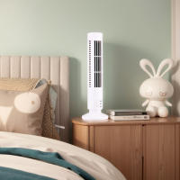 Ventilador De Torre LED Sin Hojas 90 Grados Oscilantes Silencioso Portátil Con Luz Para Escritorio Para Hogar Y Oficina - details 2