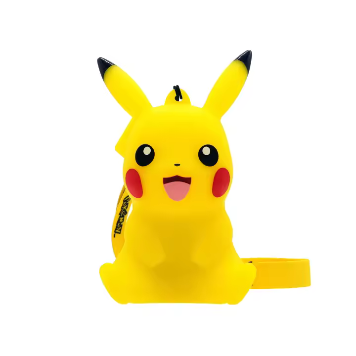 Teknofun Figura luminosa Pikachu - 9 cm - Cordón - 2 efectos de luz - - 1