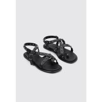 Sandra Fontán CITRUS Sandalias Planas Mujer Negro - details 0