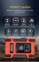 Cargador De Batería Universal 12V 12A/5A Alta Potencia Para Coche SUV Camión Mantenimiento De Batería 12V 24V AGM GEL WET - details 2