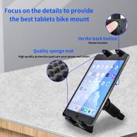 Soporte Ajustable Universal Para Tableta Y Teléfono 4-13" Montado En Motocicleta Bicicleta Micrófono Trípode Base Pesada Con Girado 360° - details 7