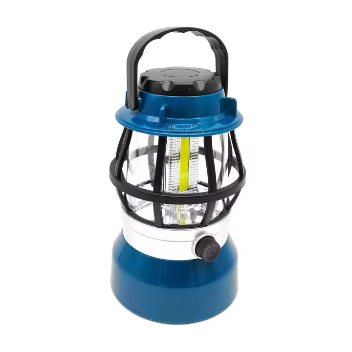 Farol Camping LED Regulable 200 Lumens Negro Plata - 1