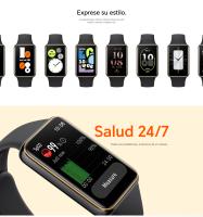 HONOR Band 10 Negro, Diseño de bordes curvos  | Salud matutina  | 14 días de duración de la pila - details 8