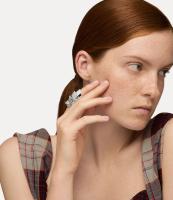 Anillo de Armadura de Vivienne Westwood, viene con Caja De Regno original. Es El Giunte más original para Familiares y Amigás.(antes de hacer un Pedid, Elija las opciones de Color y tamaño que desee) - details 1