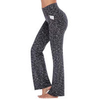 Ogilvy Mather-Pantalones largos de pierna Acampanados para mujer, pantalones largos de cintura alta, estilo Palazzo, elegante, OL - details 13