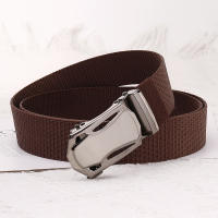 Cinturón Para Hombre Con Hebilla Automática De Moda Durable Y Secado Rápido Para Deportes Al Aire Libre 3.5cm Material Plástico Y Lona - details 5