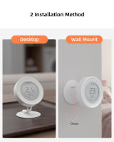 Sensor De Temperatura Y Humedad Inteligente AVATTO Tuya ZigBee Pantalla E-ink Batería De Bajo Consumo Compatible Con Alexa Google Home - details 9