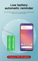 Sensor De Temperatura Y Humedad WiFi Tuya Con Probing Externo Para Hogar Inteligente Monitorización Por App Para Plantas Acuario Vinatería - details 10