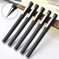 Lápices De Gel Negros Premium 0.5mm Pack De 3/6/12 Para Escuela Y Oficina Suministros De Papelería Escribir Suave - details 0