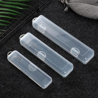 Organizador De Maquillaje Portátil En Plástico Con Cubierta Para Cepillos Y Lápices De Cejas Translúcido Accesorios De Almacenamiento - details 0