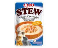 INABA Churu Stew - Guiso para Gatos - Premios Ricos y Cremosos - Sin Cereales, Conservantes, Colorantes - Pocas Calorías - PACK 12 X 40g - details 1