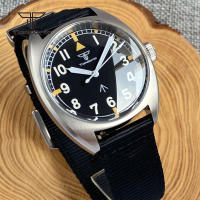 Reloj Automático Tandorio Double Domed AR Sapphire NH35A 39mm Para Hombres 20BAR Dial Negro Luminoso Correa De Nylon - details 4