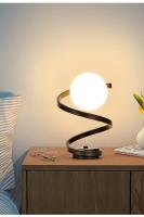 Lámpara De Mesa LED Nórdica Para Iluminación Interior Botón De Encendido Para Dormitorio Sala De Estar Restaurante Decoración De Casa Vidrio Retro - details 8