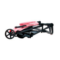 Asalvo Silla de Paseo Manchester Rosa – Carrito Moderno y Estiloso, Confort para Cada Paseo, Ligera, Plegado Compacto y Fácil Manejo - details 1