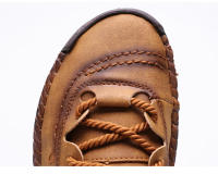 Zapatos Casuales Para Hombre En Cuero Mocasines De Alta Calidad Confortables Y Transpirables De Punta Redonda Antideslizantes Para Exterior Y Interior - details 4