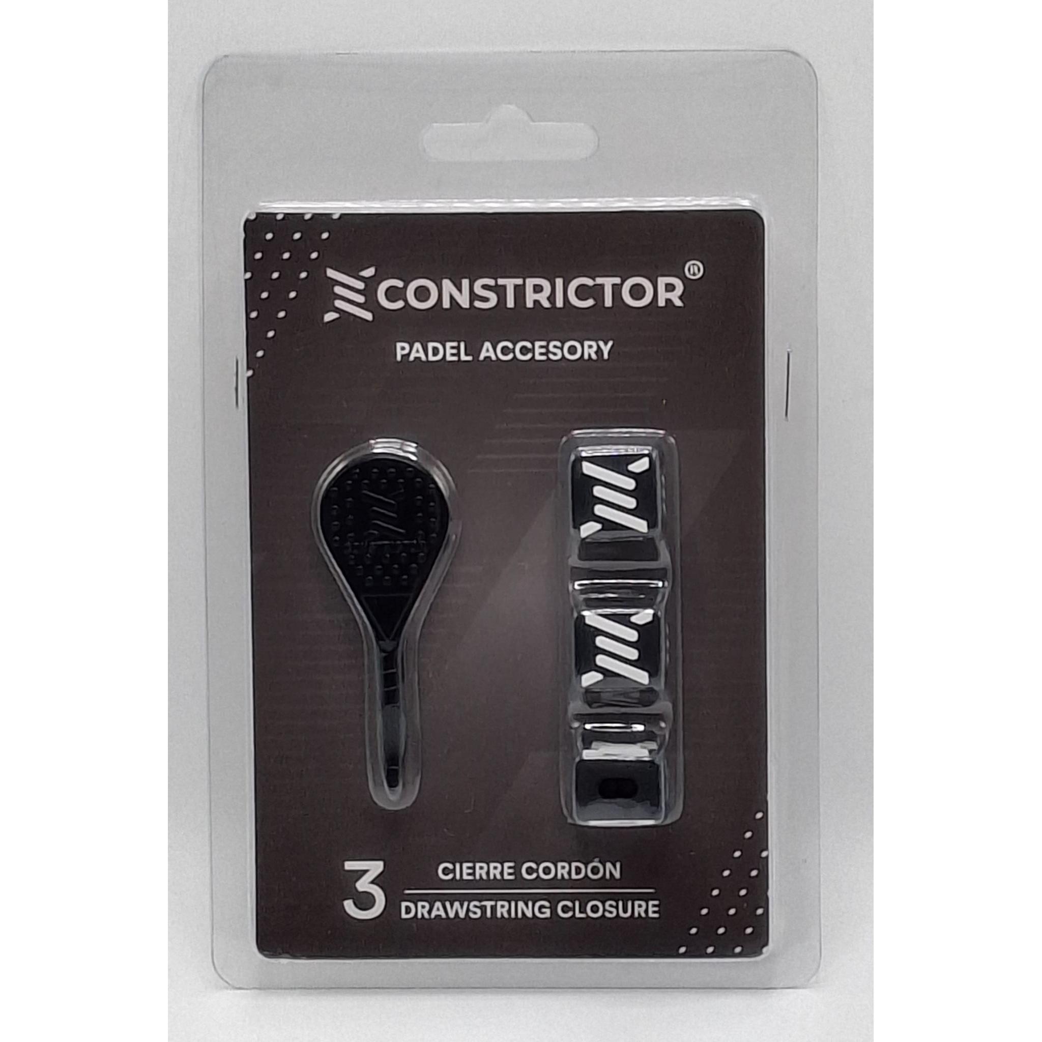 Constrictor Black M Cierre de cordón para palas de pádel SIN CIERRE INCORPORADO