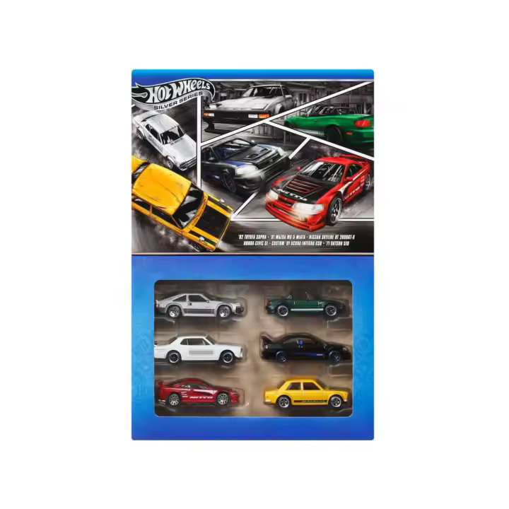 Hot Wheels Premium Silver Series Multipack Exclusivo 6 Coches Streets Of Japan - 1