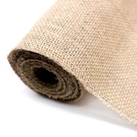 Corredor De Mesa De Lona Vintage Jute Natural Para Bodas Y Fiestas De Navidad Textil Para El Hogar Decoración De Paisaje Rústico - details 2