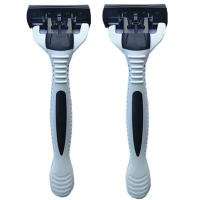 Afeitadora Eléctrica Doble Mini Portátil Con Pantalla Digital Carga Tipo-C Afeitadora De Barba Desmontable Para Viajes Para Hombres - details 13