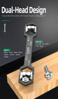 Llave De Hexágono Ajustable LAOA 14 En 1 De Aleación De Acero Doble Final Métrico-inch Para Reparación Y Mantenimiento - details 4