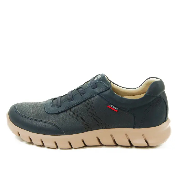 Callaghan mod. 42800 zapato sport para hombre en piel natural, cordón elástico - 1