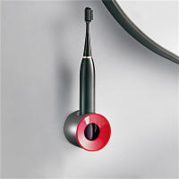 Estante De Almacenamiento Para Cepillo De Dientes Eléctrico Y Lavabo En Baño Adhesivo No Perforado Montado En La Pared Silicone Sin Marcas - details 32