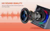 DYNASONIC B52. Karaoke con Dos microfonos. Altavoz Bluetooth Karaoke para niños. Juguete electrónico Infantil. Regalos para niños de 3 a 15 años - details 1