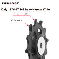 RODALE De BICICLETA GOLDIX Para Derileador Trasero 11T 12T 13T 14T 16T 17T Guía De Rueda Para Shimano SRAM 7-12 Velocidades - details 25