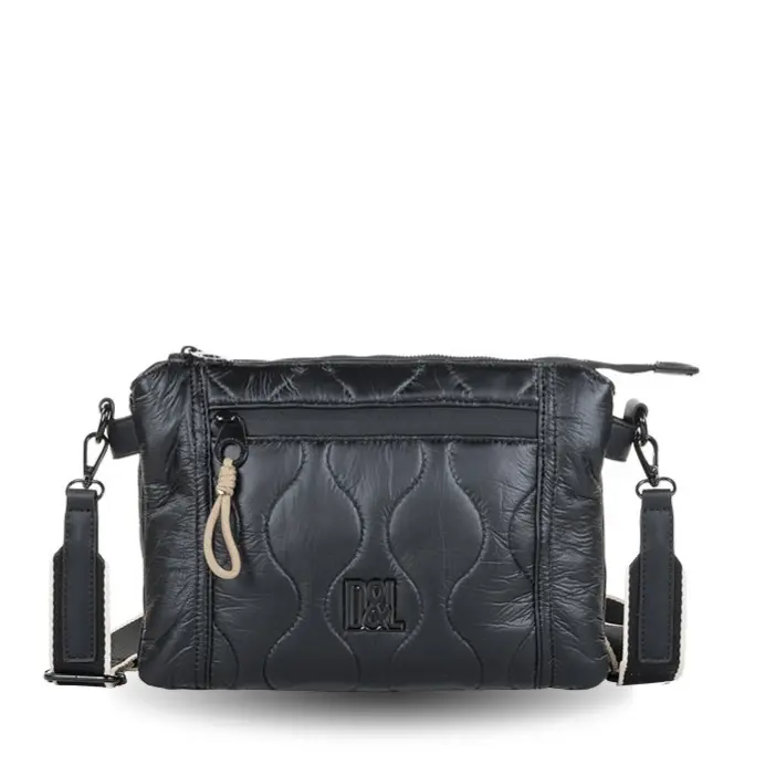 Devota & Lomba Bolso Bandolera de Mujer - Colección Lack - Referencia 241508 - Bolsillos Exteriores - Medidas 29x20x5 Cm - Nueva Colección 24 - - 1