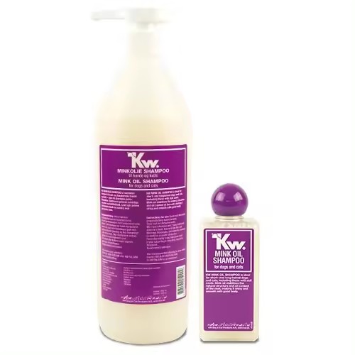 Champú de Aceite de Visón para Perros y Gatos de Pelo Fino y Largo - Alta Hidratación - Brillo Espectacular - 1