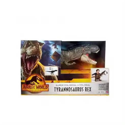 JURASSIC WORLD T-REX COLOSAL MATTEL Raíz Todos los juguetes PERSONAJES JURASSIC WORLD - 1