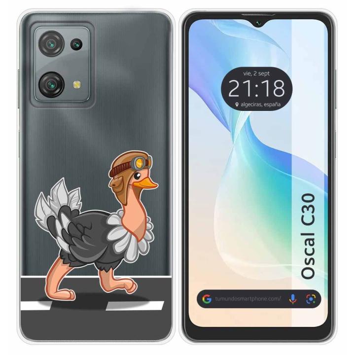 Funda Silicona Para Blackview Oscal C30 / C30 Pro Diseño Letras Dibujos con Ofertas en