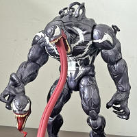 Figura De Acción Venom Spider Con Lengua Longa Joints Móviles Superhéroe De Película Modelo Juguetes Para Niños Regalos - details 6
