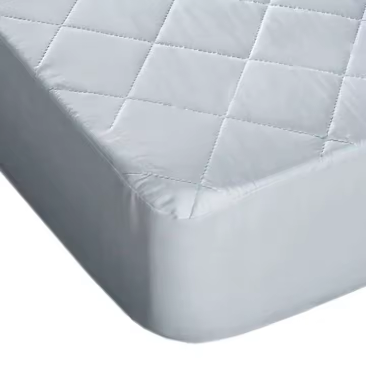 Protector acolchado para colchón de 90x190 cm transpirable y reversible, ajustable altura 30 hipoalergénico, mayor comodidad y protección para tu colchón, para niños adulto o anciano, fácil lavado, ajustable al 100% (no solo cuatro esquinas), microfibra - 1