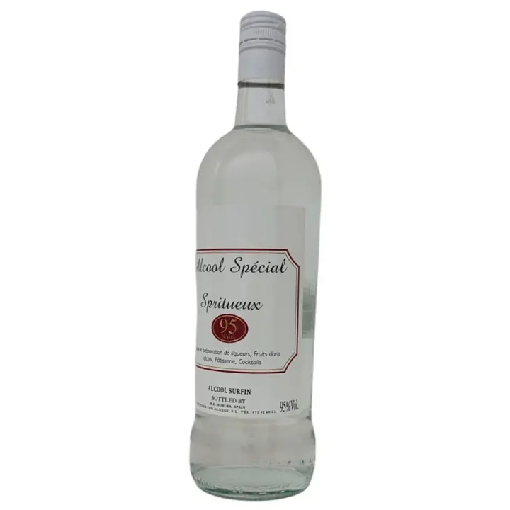 Alcohol Especial para hacer Licores 95% 1 Litro especial para licores y tinturas alta calidad - 1