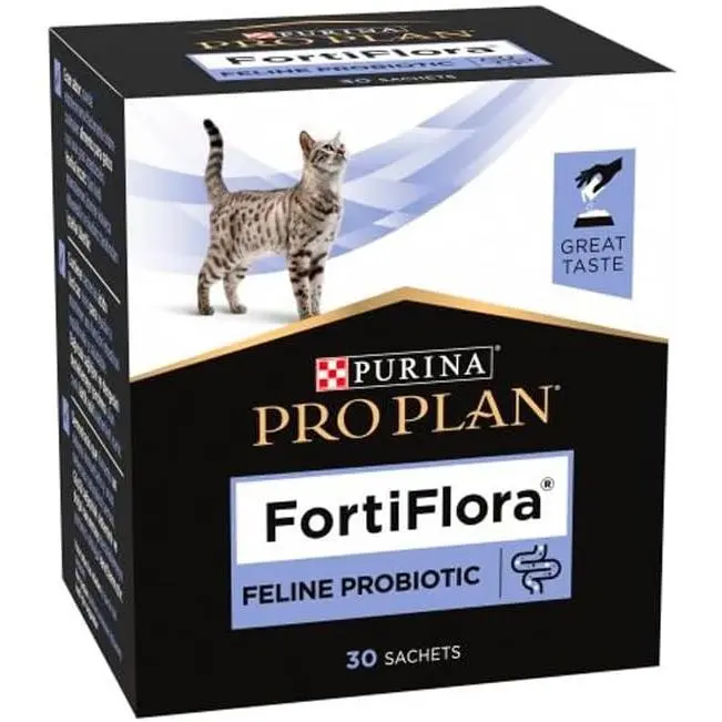 Purina Veterinary Diets Fortiflora Feline, 30 Sobres de 1Gr - 1