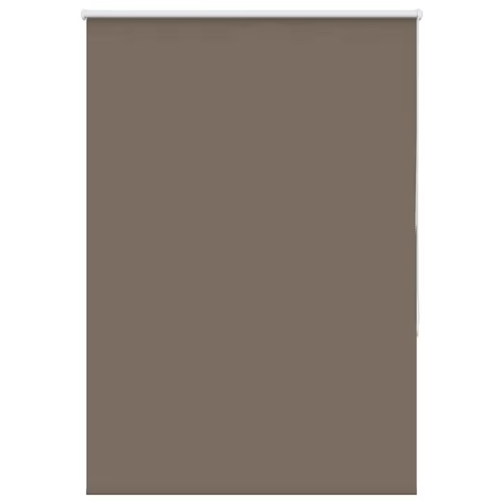 Estor Enrollable Opaco Color Café 90x150 cm Tela Ancho 85,7cm - 1