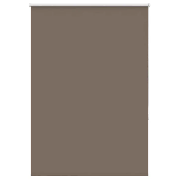 Estor Enrollable Opaco Color Café 90x150 cm Tela Ancho 85,7cm - 1