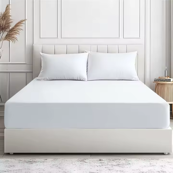 Sábana Bajera Ajustable Bolsillo Profundo 30cm - Microfibra Poliéster, Suave y Transpirabl- bajera ajustable para cama, sabana bajera para colchon. - 1