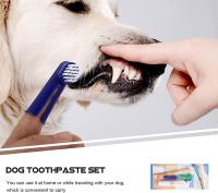 Juego de Pendientes para mascotas, pasta de dientes para Perros, Herrerías para el cuido de los dientes de los perros, Aliento fresco, eliminar la Placa y el Sarro - details 3